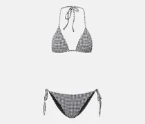 Bikini Sabrina aus Seersucker