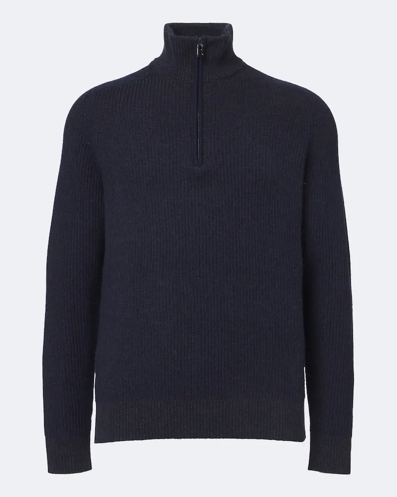 Bogner Pullover Dwayne aus Wolle und Kaschmir Blau