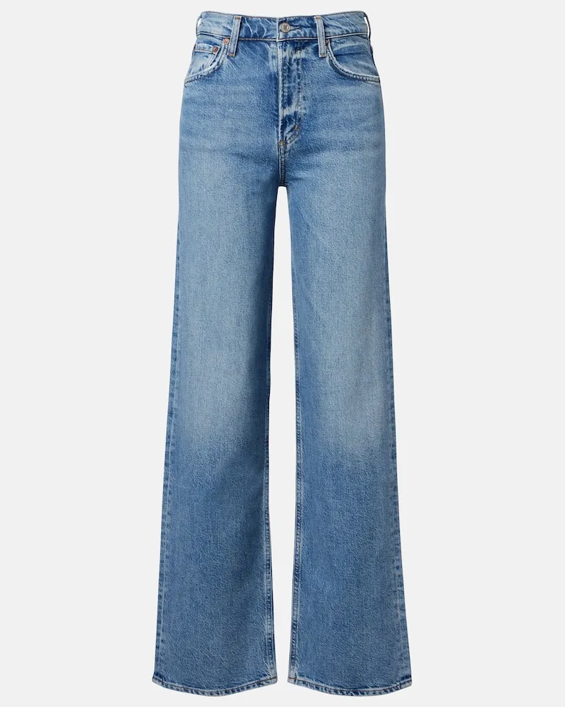 AGOLDE Wide-Leg Jeans Ren 32 Blau
