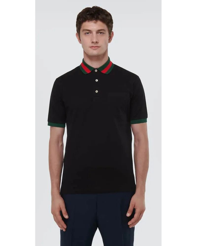 Black gucci polo online