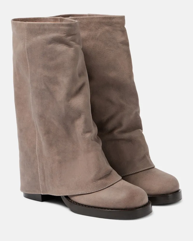 Paris Texas Stiefel Alexandra 95 aus Leder Schwarz