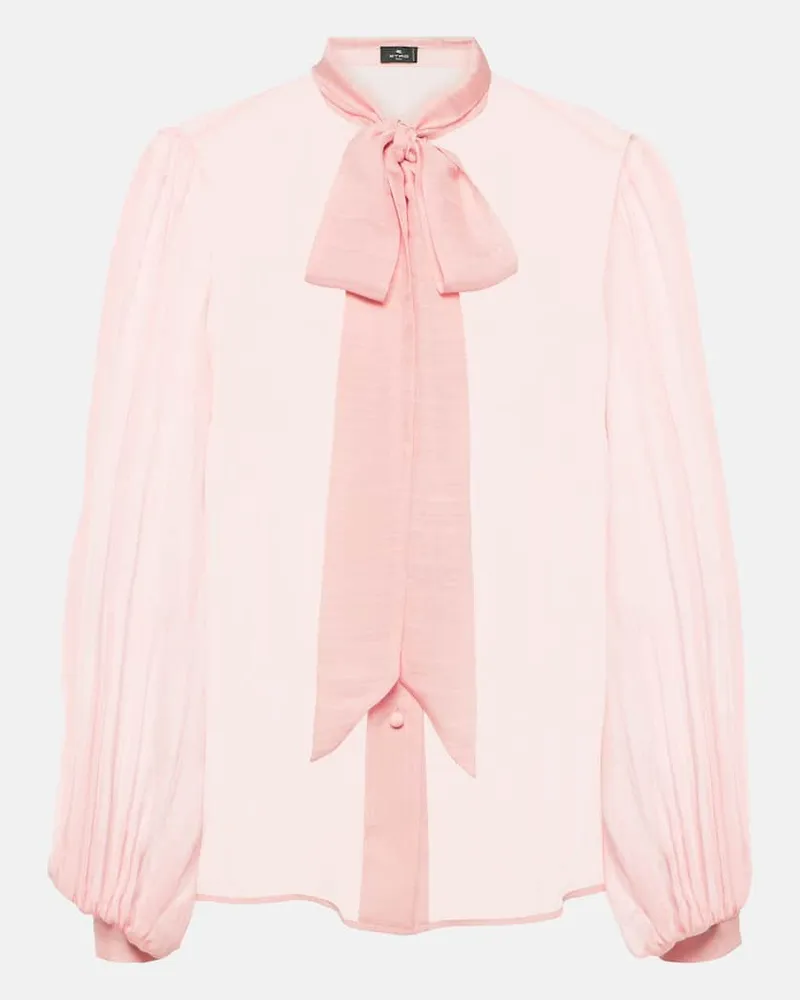 Etro Bluse aus Seide Rosa