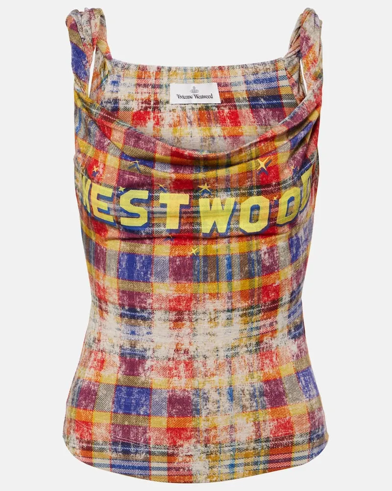 Vivienne Westwood Top Anna aus Jersey Multicolor