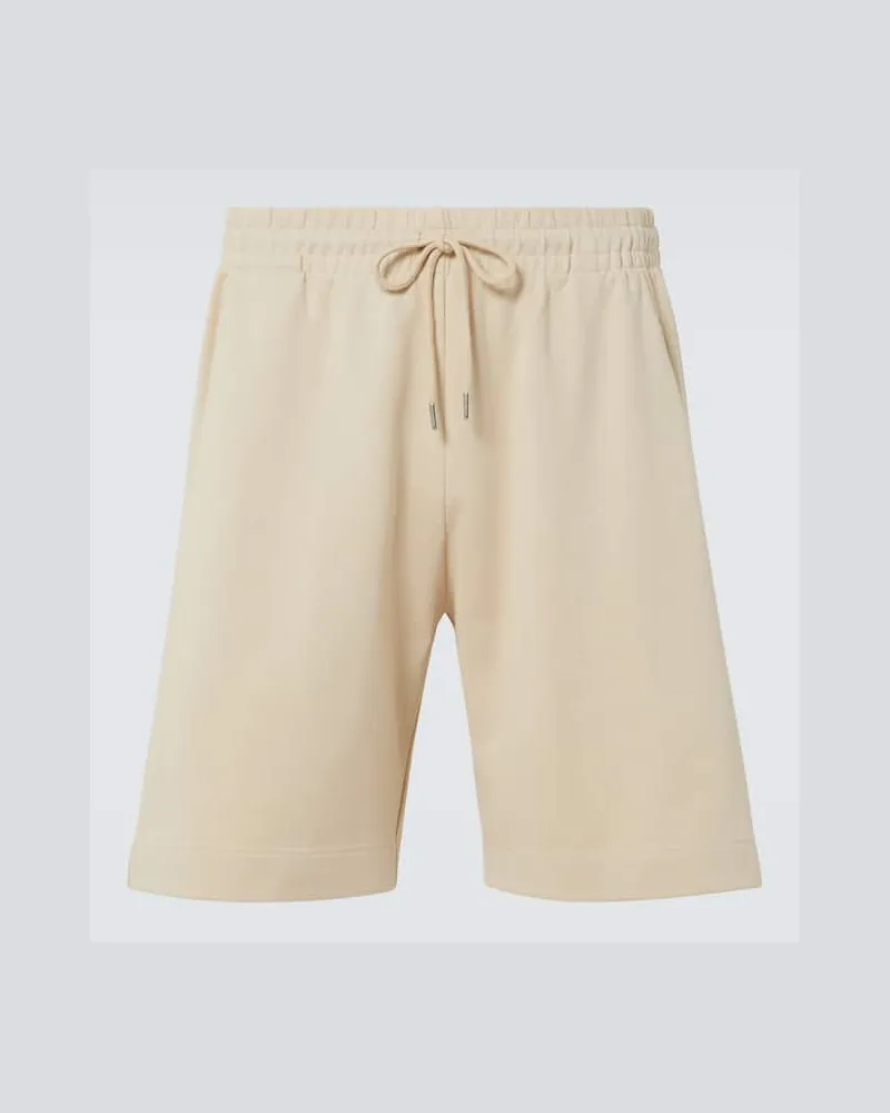 Dries van Noten Shorts aus Baumwolle Beige
