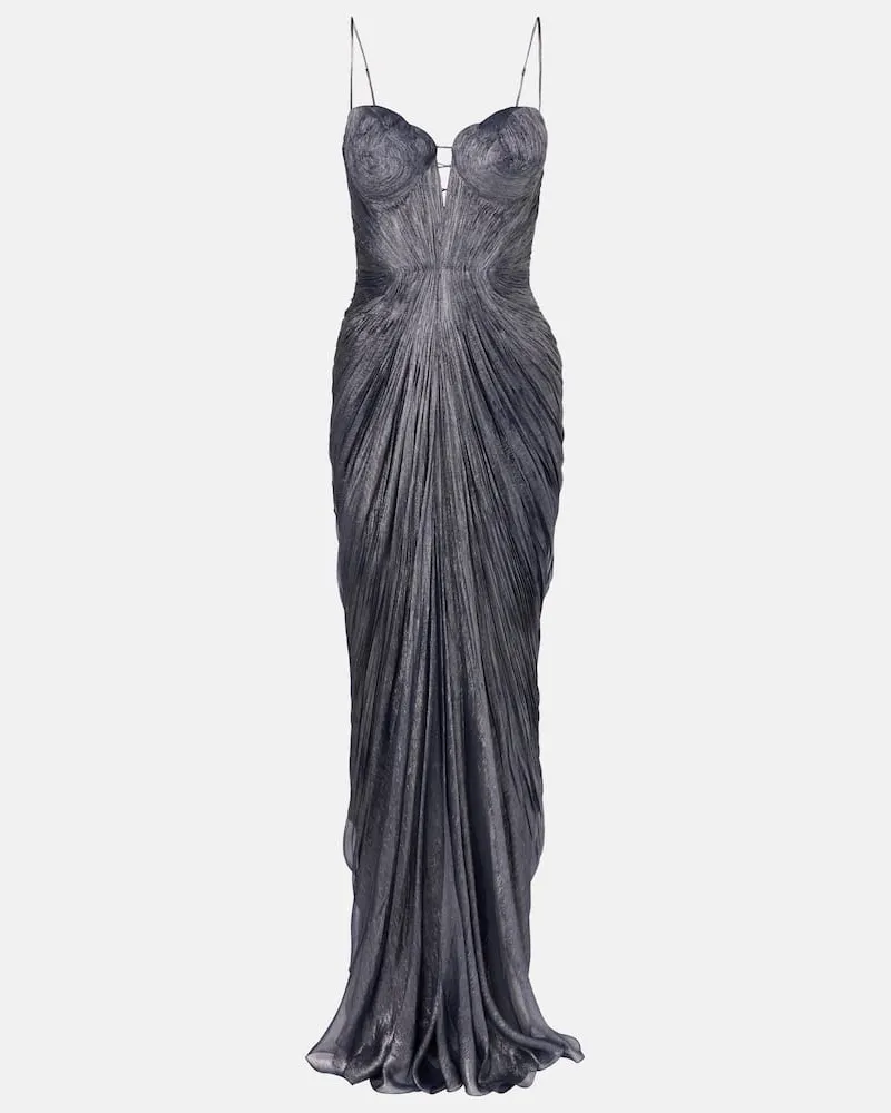 Maria Lucia Hohan Robe Cecilia aus Seidentüll Blau