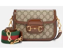 Schultertasche Horsebit 1955 Mini aus Canvas