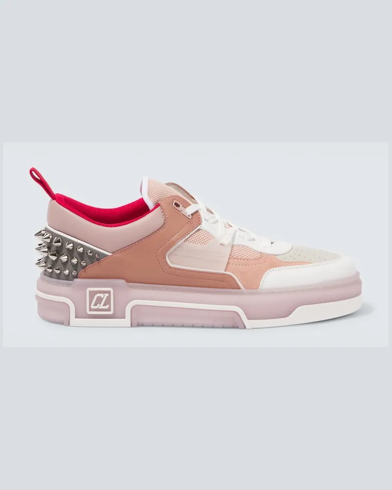 Christian Louboutin Sneakers Astroloubi aus Leder Rosa