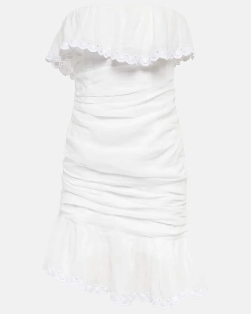 Isabel Marant Minikleid Oxani Weiß