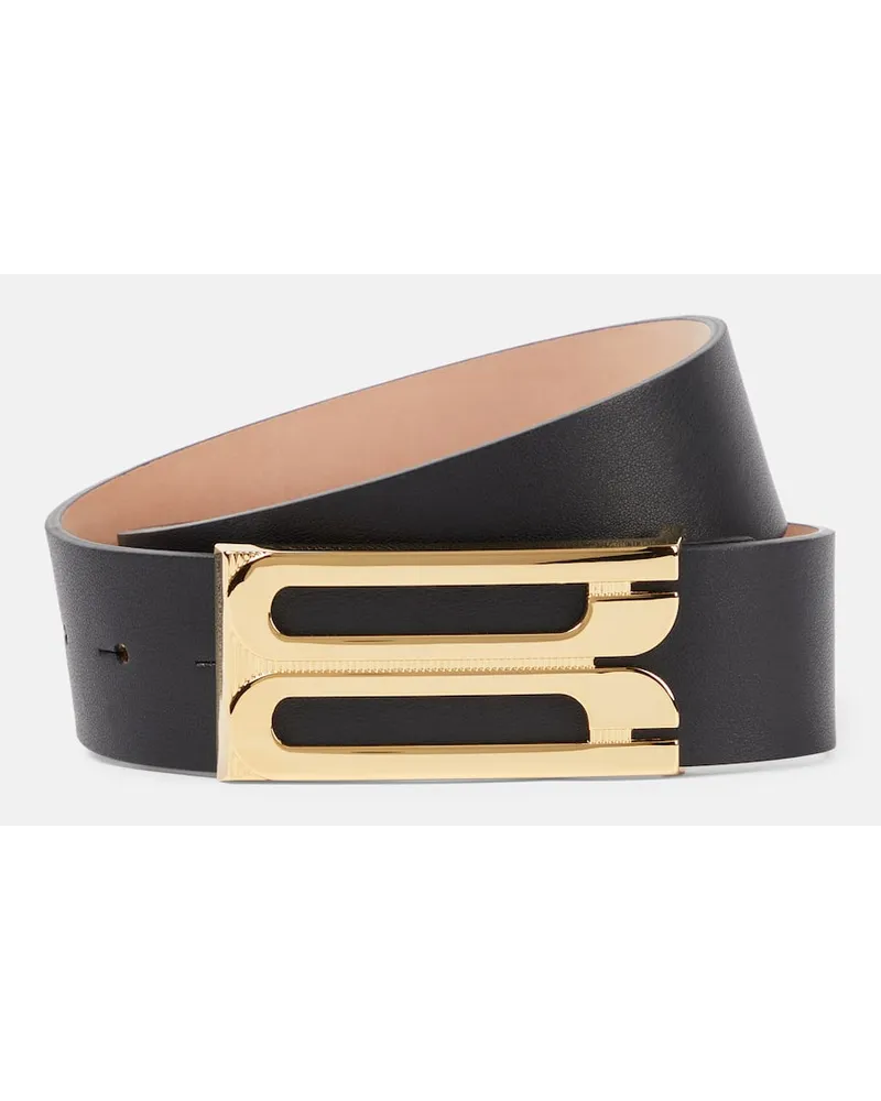 Victoria Beckham Gürtel aus Leder Schwarz