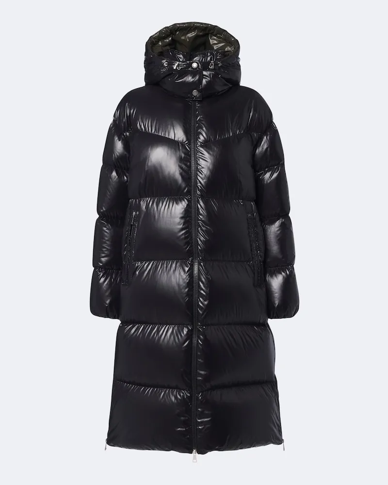 Moncler Daunenmantel Harfang Schwarz