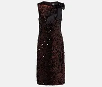 Midikleid mit Pailletten