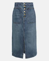 Ulla Johnson Jeansrock Bea Blau