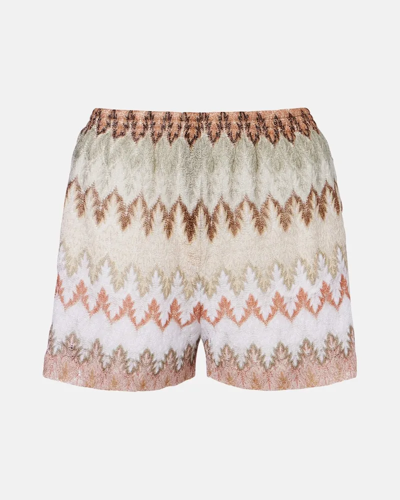 Missoni Shorts aus Strick Braun