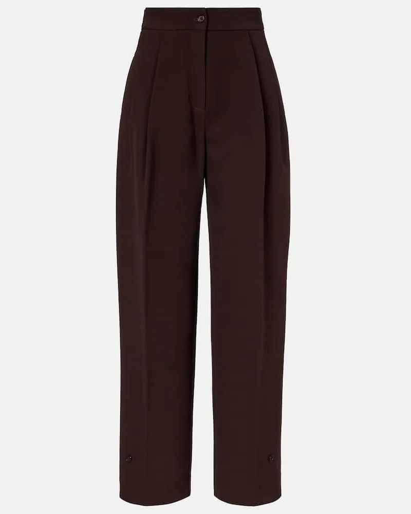 FRANKIE Shop Weite Hose Doyer Braun