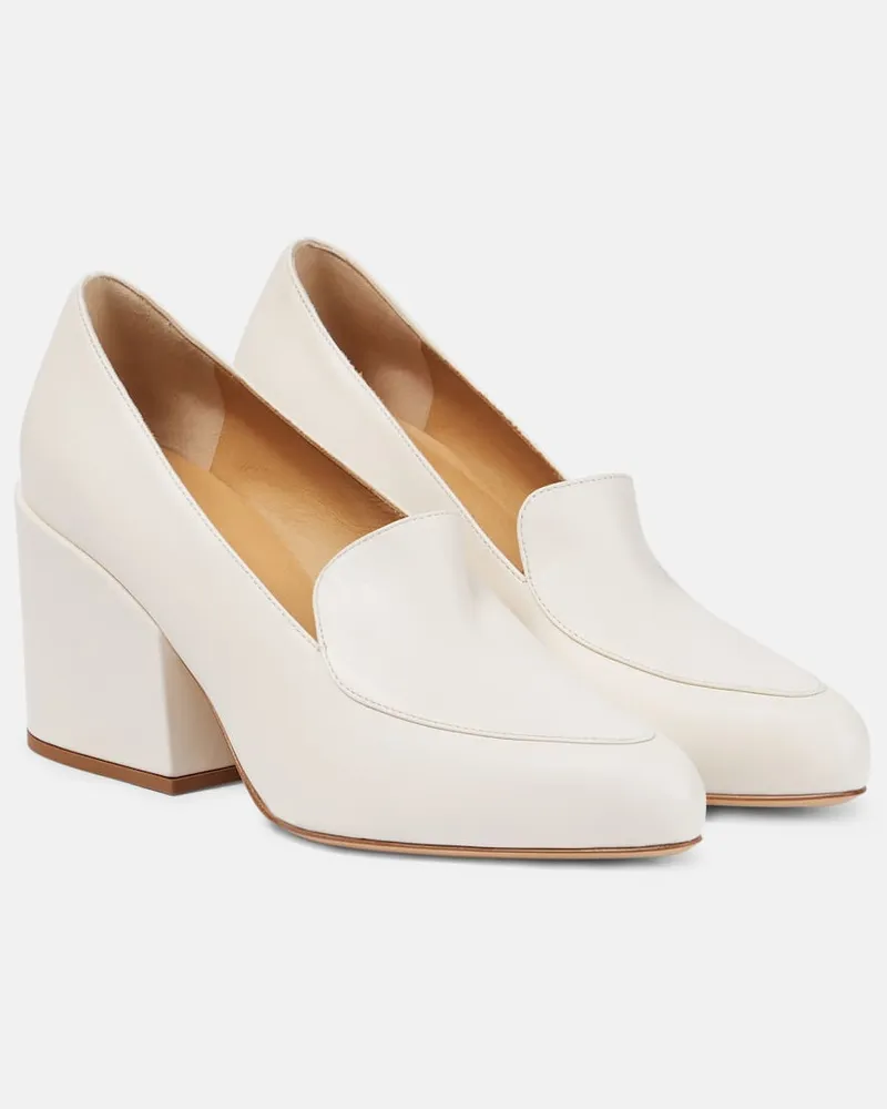 Gabriela Hearst Loafer-Pumps Adrian aus Leder Nude