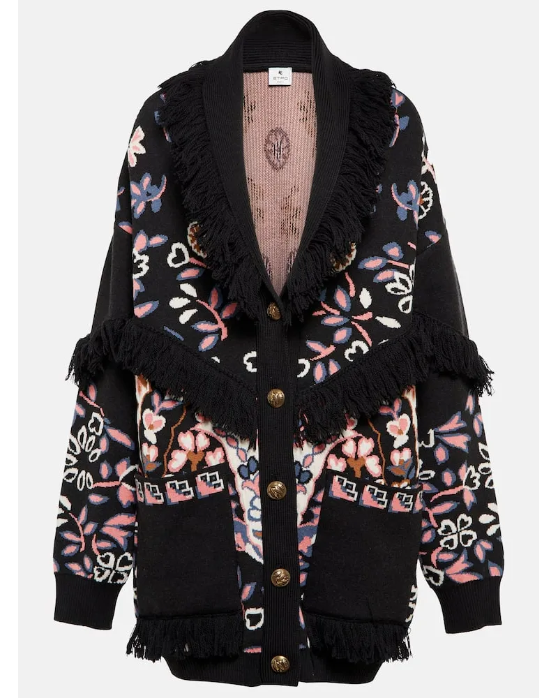 Etro Cardigan aus Wolle Multicolor