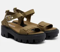 Sandalen aus Canvas