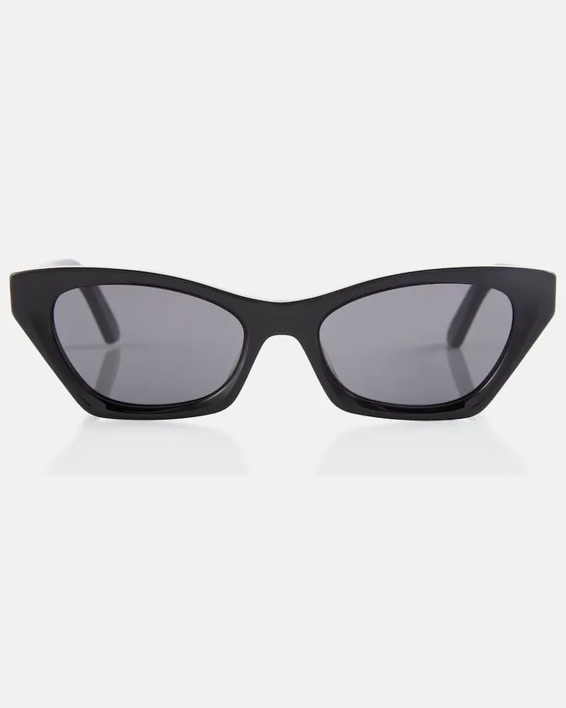 Dior Cat-Eye-Sonnenbrille DiorMidnight B1I Schwarz