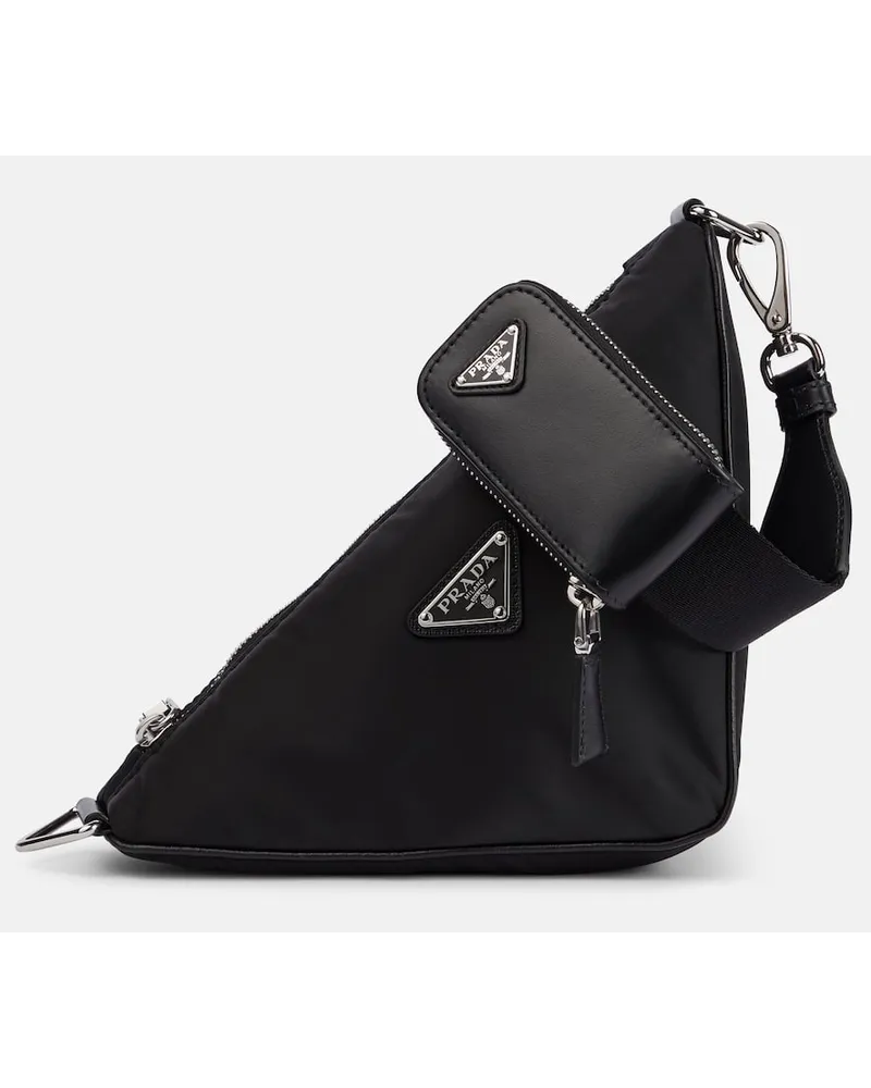Prada Schultertasche Re-Nylon Small Schwarz