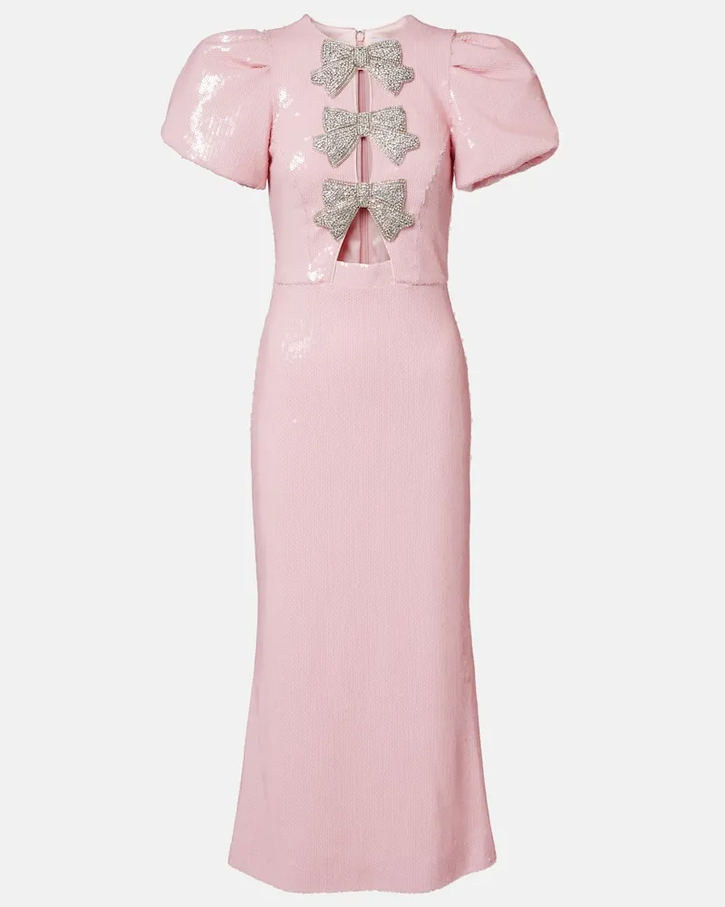 Rebecca Vallance Verziertes Cocktailkleid Lydia Rosa