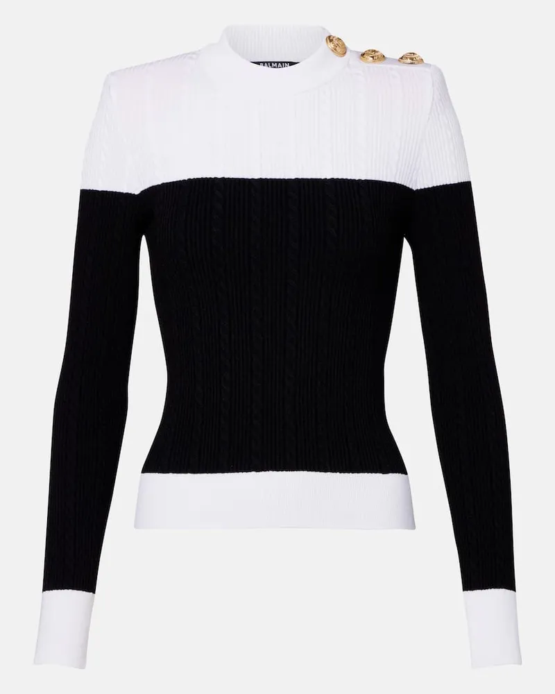 Balmain Pullover Schwarz