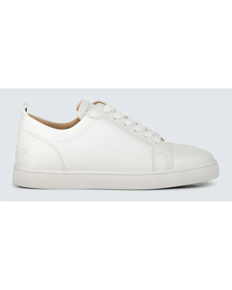 Christian Louboutin Sneakers Louis Junior aus Leder Weiss