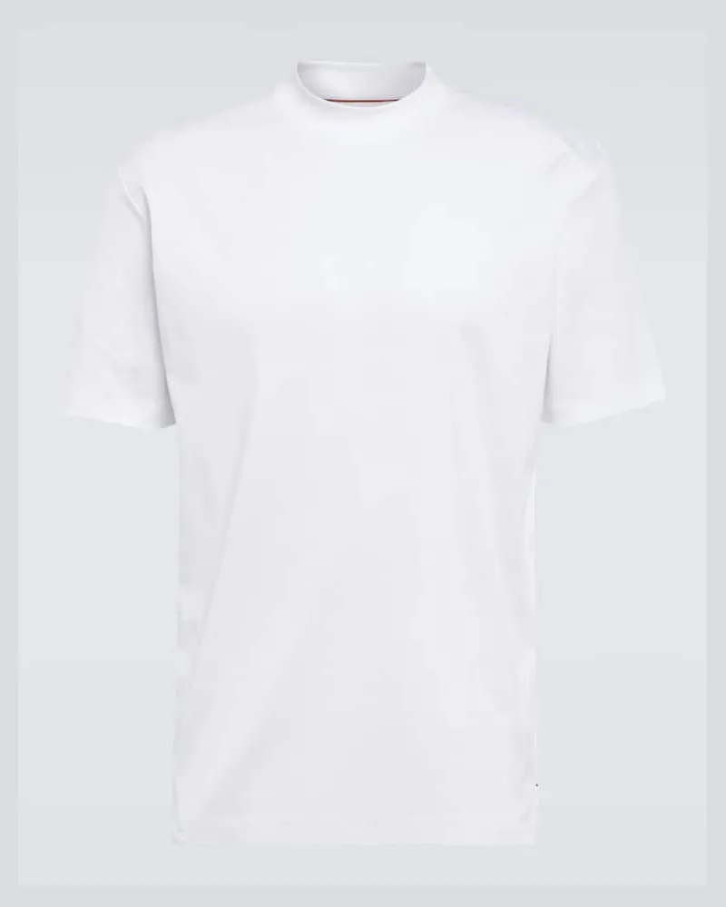 Loro Piana T-Shirt aus Baumwolle Weiß