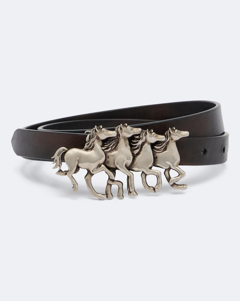 Chloé Chloé Gürtel aus Leder Schwarz