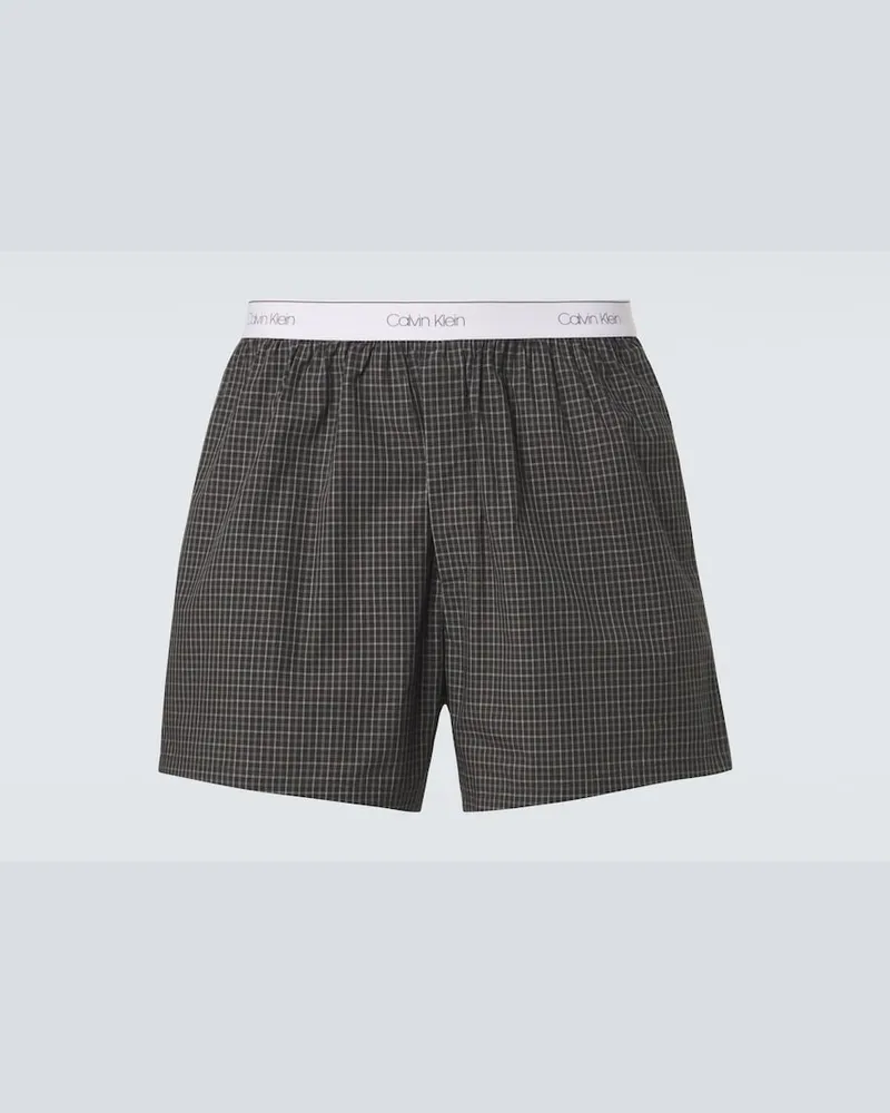 Calvin Klein Boxershorts Owen aus Baumwolle Schwarz