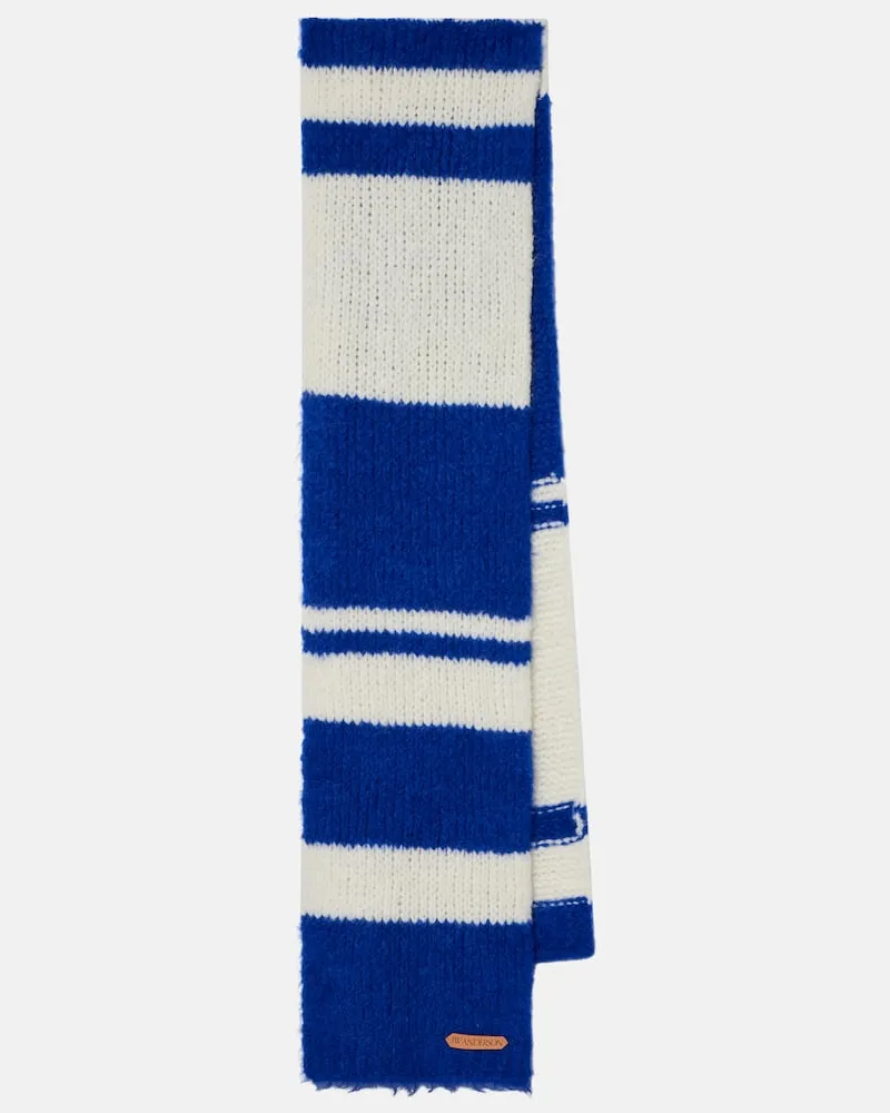 J.W.Anderson Schal aus einem Alpakawollgemisch Weiß