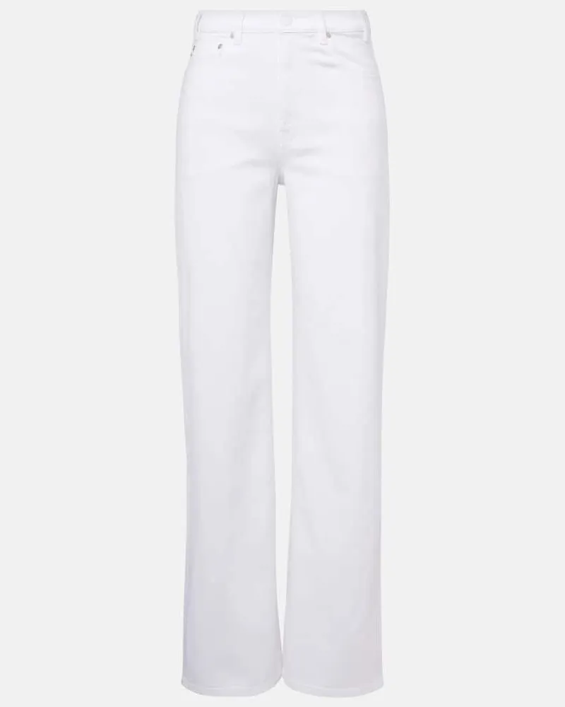Adriano Goldschmied Wide-Leg Jeans New Baggy Weiß