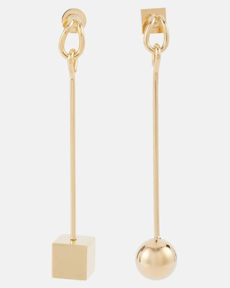 Jacquemus Ohrringe Les Boucles Nodo Gold