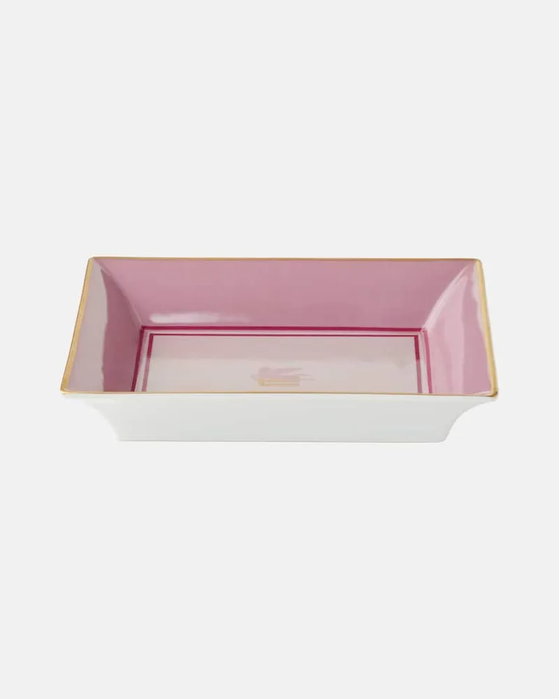 Etro Deko-Schale Pegaso Pink