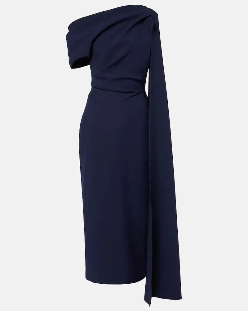 Roksanda Ilincic Robe Maite aus Crêpe Blau