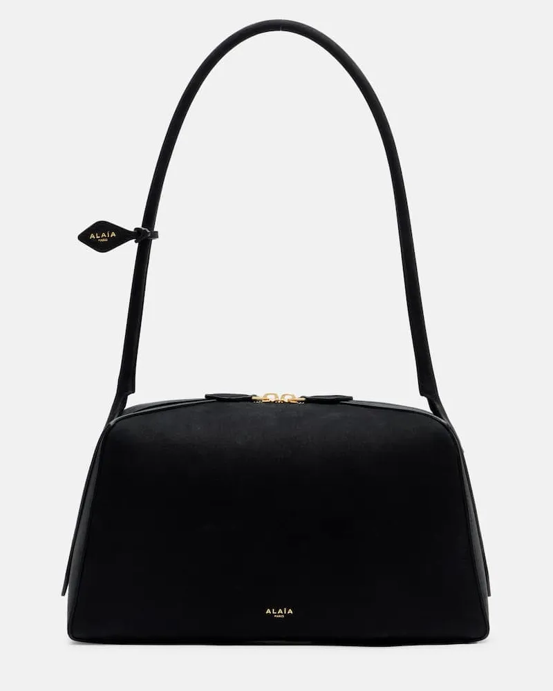 Alaïa Alaïa Schultertasche Le Bulldog Medium Schwarz