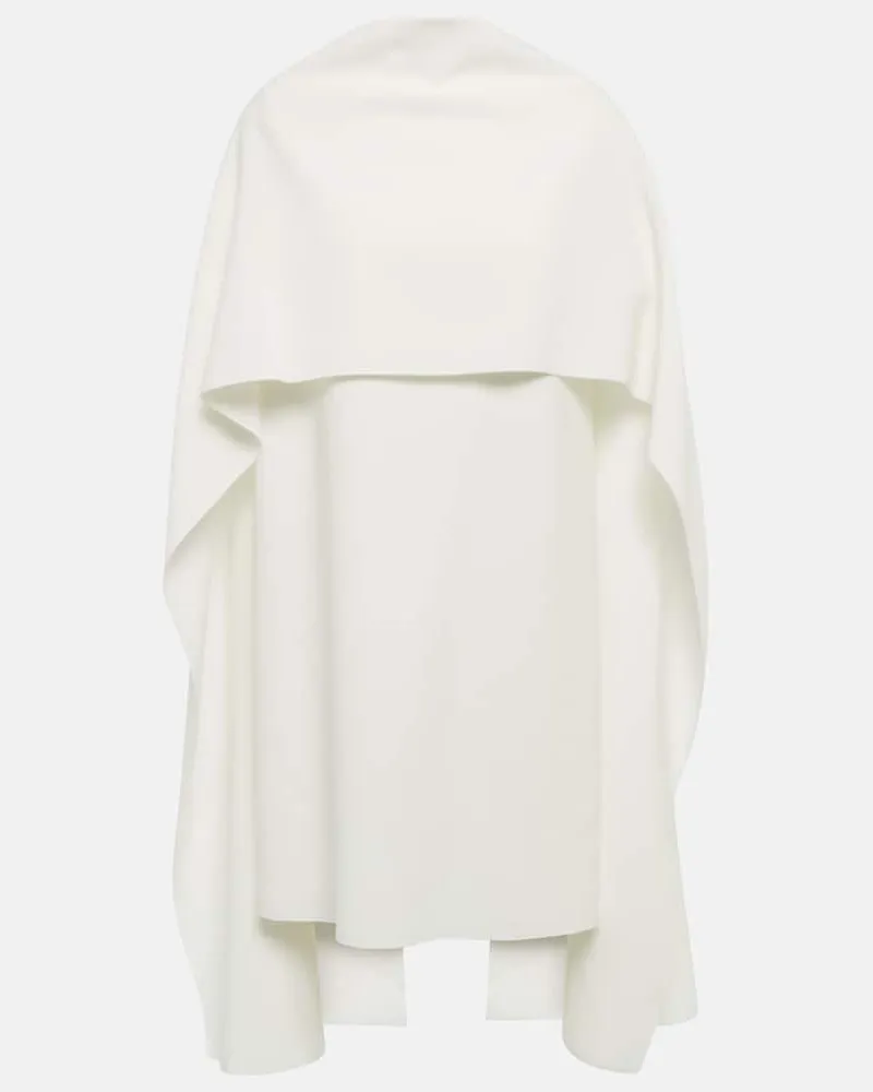 Roksanda Ilincic Bridal Minikleid Kaiya aus Crêpe Weiß
