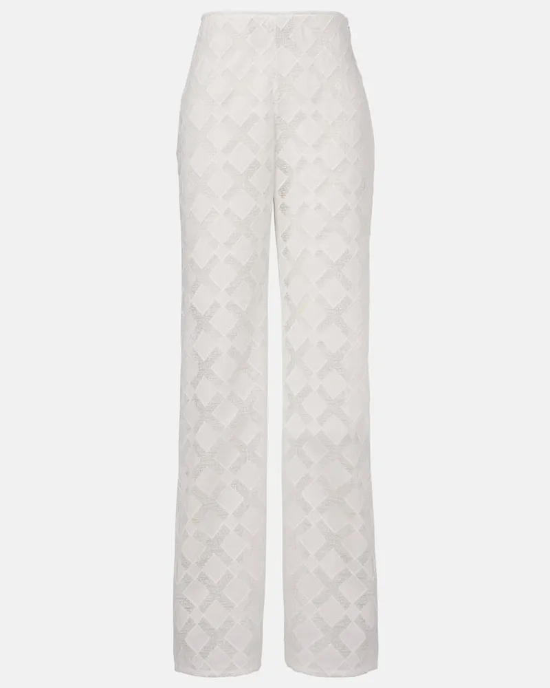 TOVE Weite Hose Kaia Weiß