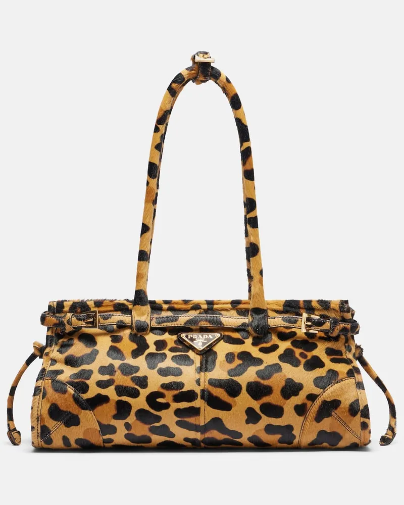 Prada Schultertasche Prada Bonnie Medium Braun