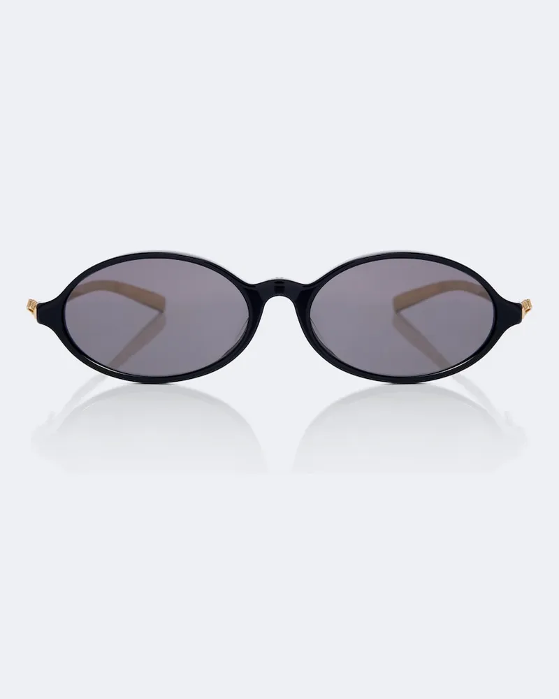 Dior Ovale Sonnenbrille Dior Bow R2I Schwarz