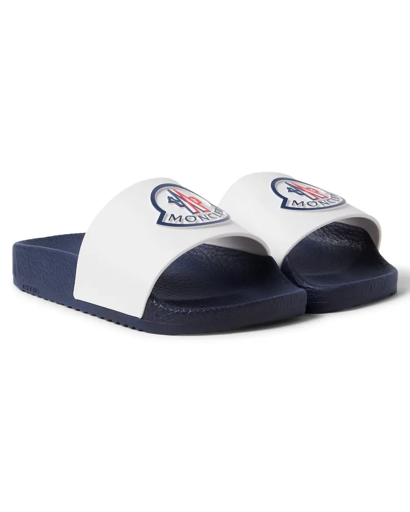 Moncler Pantoletten Weiß