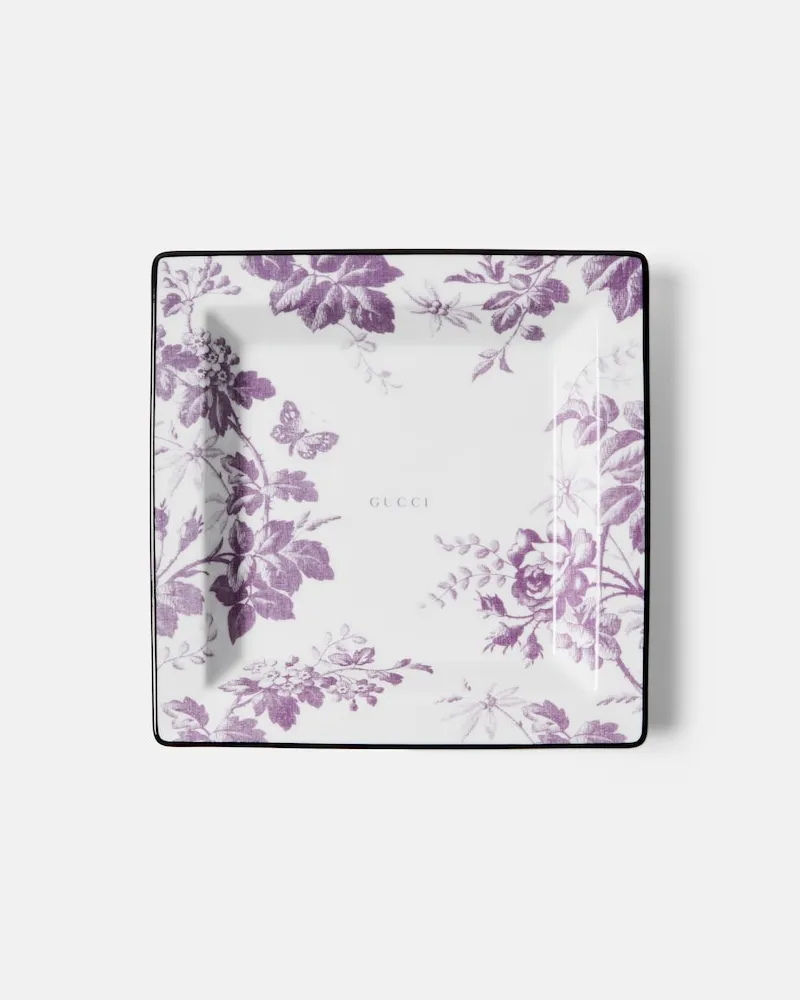 Gucci Deko-Schale Herbarium Large Weiß