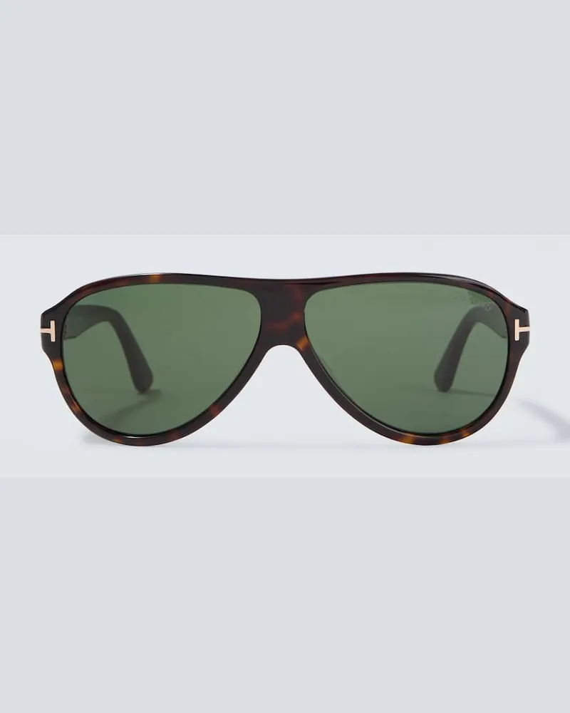 Tom Ford Aviator-Sonnenbrille Samuele-02 Braun
