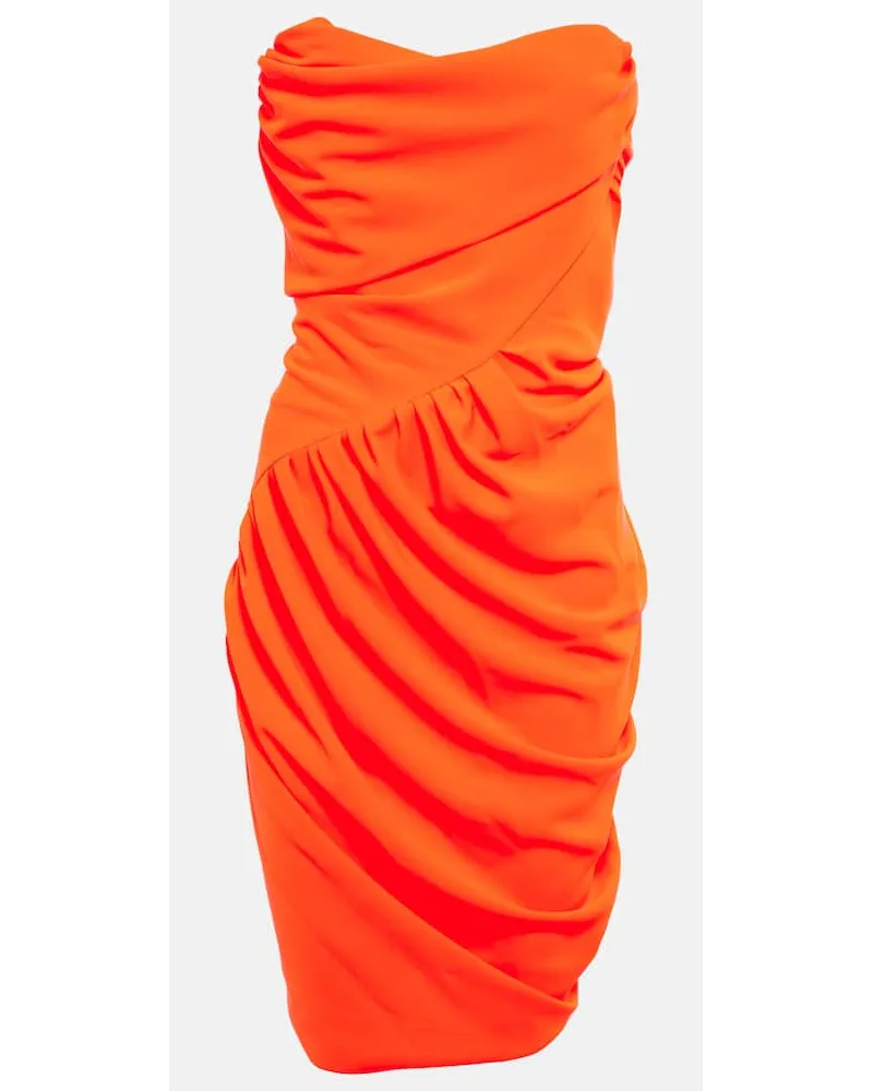 Vivienne Westwood Minikleid aus Crepe Orange