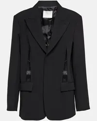 Dion Lee Blazer mit Cut-outs Schwarz