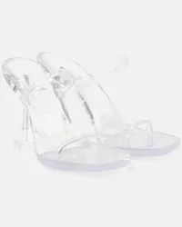 Amina Muaddi Sandalen Brito Transparent