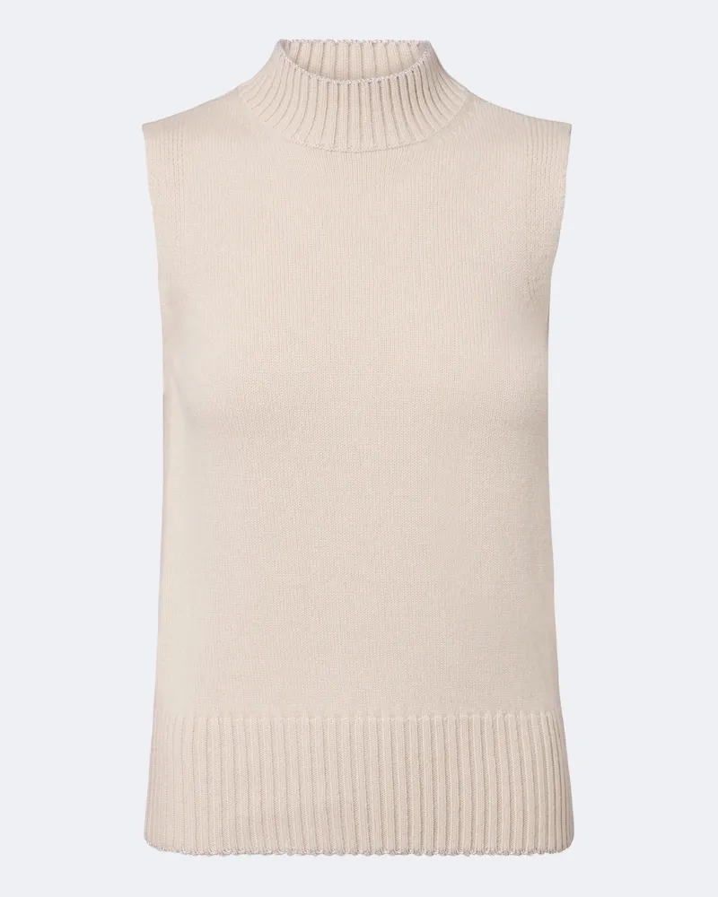 Eleventy Pullunder aus Kaschmir Beige