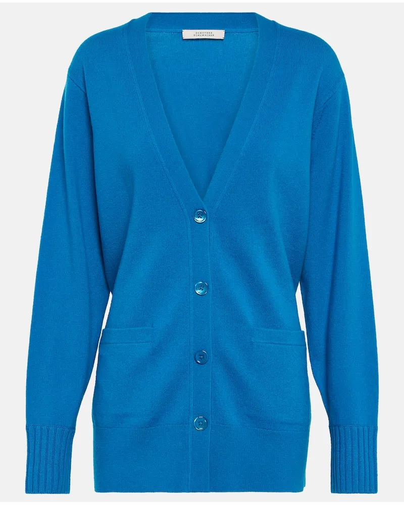 Dorothee Schumacher Cardigan Modern Statements Blau