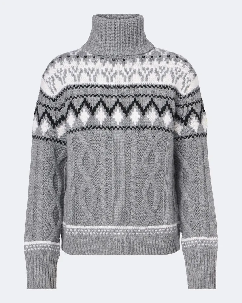 Bogner Rollkragenpullover Lorely aus Kaschmir Grau