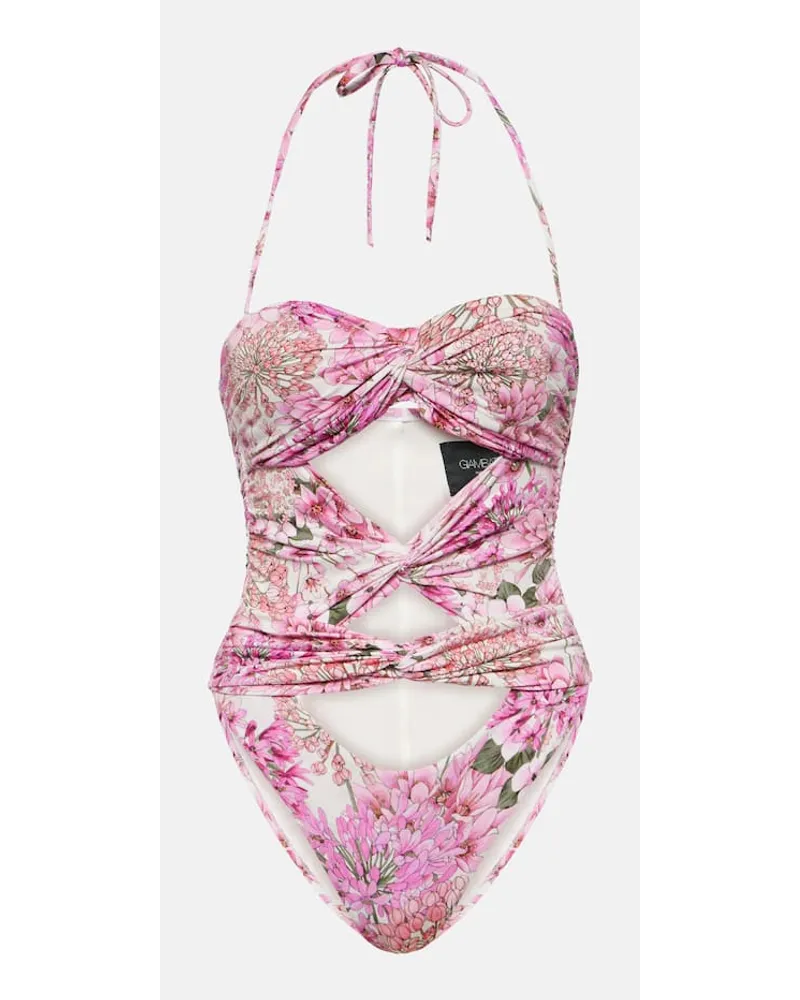 Giambattista Valli Badeanzug Saint-Rémy Pink