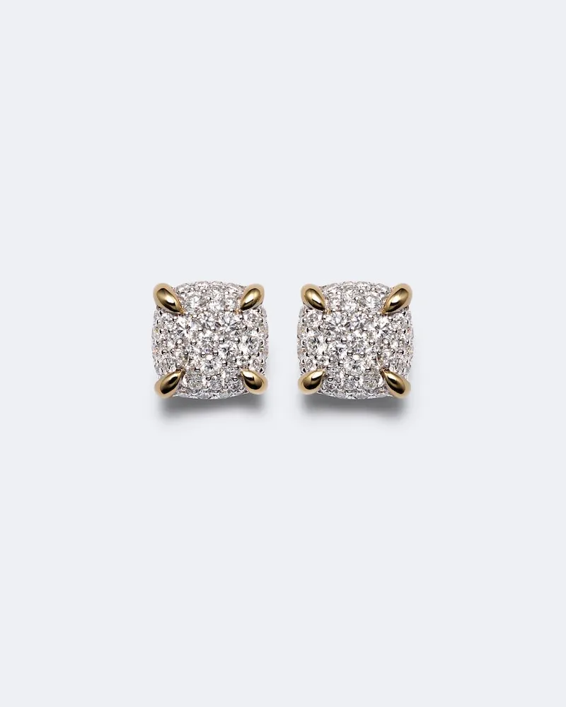 David Yurman Ohrringe Châtelaine® aus 18kt Gelbgold mit Diamanten Gold